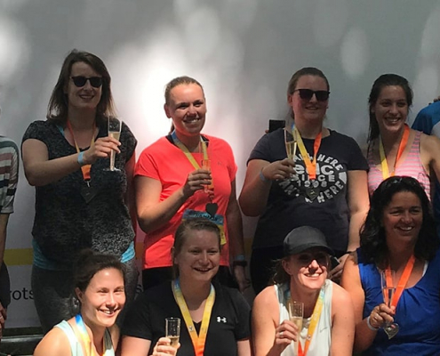 Team van PinkRoccade Healthcare na HomeRun 2019